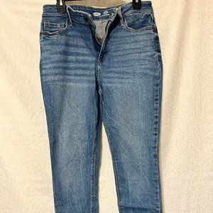 OLD NAVY ROCK STAR SUPER SKINNY HIGH RISE JEANS